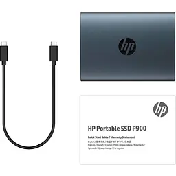 Зовнішній SSD накопичувач HP P900 1TB Gray [7M692AA] [128353] - мініатюра 5