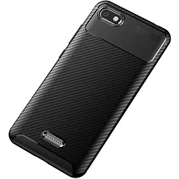 Чохол-накладка Toto TPU Carbon Fiber 1.5 mm Case Xiaomi Redmi 6A Black - мініатюра 3