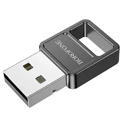 Bluetooth адаптер Borofone DH8 USB Black - мініатюра 4