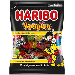 Лакричні Желейки Haribo Vampire 175
