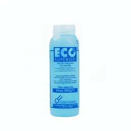 Гель для УЗД Eco Supergel блакитний 260 г. Гель для датчиків - мініатюра 1