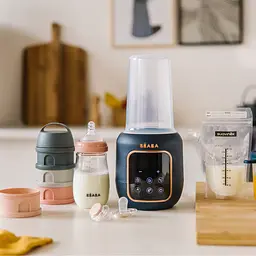 Підігрівач-стерилізатор дитячих пляшечок Beaba Multi Milk синій (911714) - мініатюра 5