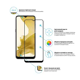 Скло захисне Global Full Glue Nokia G11 (1283126535185) - мініатюра 3