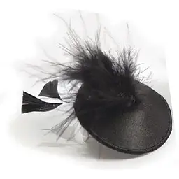 Пестіс - стикини Bijoux Indiscrets Burlesque pasties FeaTher, з пір'ям