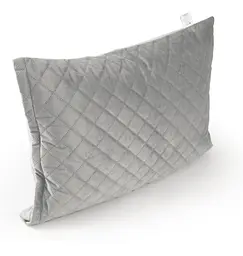 Чохол на подушку Руно 50х70 VeLour "Grey ромб" (382.55_Grey ромб)