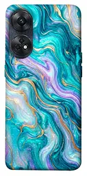 TPU чехол Demsky Mermaid marble для Oppo Reno 8 T 4G