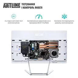 Моноблок Artline Business F23 21.5 FHD IPS, Intel N95, 8 GB, 240 SSD, Intel Graphics, DOS, White (F23v17w) - мініатюра 10