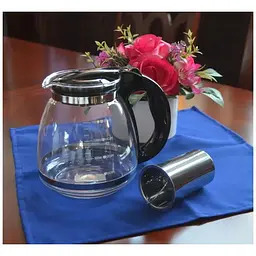 Заварник скляний із сіткою NG16KET/1500ml - мініатюра 9