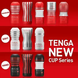 Мастурбатор Tenga Soft Rolling Head Cup для ніжної стимуляції, 16,5х6,5 см - мініатюра 6