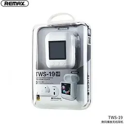 Навушники Remax TWS-19 Digital Player Bluetooth - мініатюра 2
