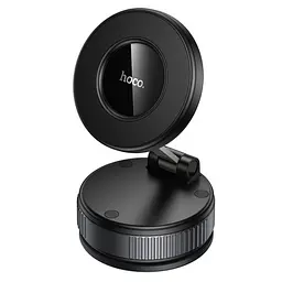 Автотримач Hoco H86 Dragon manual suction cup magnetic holderuniversal чорний сірий - мініатюра 10