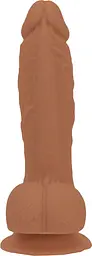 Фаллоимитатор Addiction Steven 7.5 Silicone Dong, 19 см + вибропуля в подарок - миниатюра 3