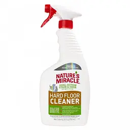 Спрей 8in1 Nature`s Miracle Hard Floor Cleaner DAS&O Rem для усунення плям та запахів для всіх видів підлог 709 мл (арт.680520USA)