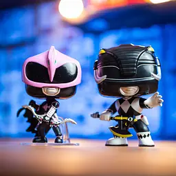 Ігрова фігурка Funko Pop! Могутні рейнджери Чорний рейнджер (72154) - мініатюра 4