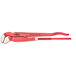 Ключ трубний 45° робочий діапазон 0-38мм 420мм Neo Tools hoz0013676