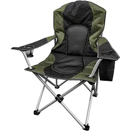Крісло Time Eco TE-17 SD-140 портативне чорно-зелене