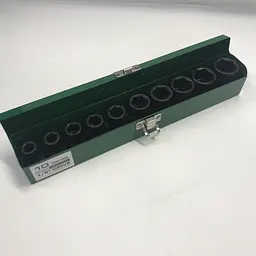 Комплект ударних головок 1/2" 10-24мм 10од. Toptul hoz0007633 - мініатюра 5