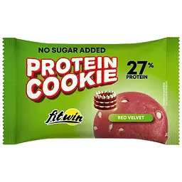 Протеїнове печиво FitWin 27% Red Velvet 10x40 г
