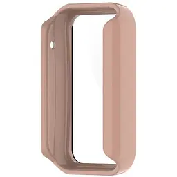 Чохол-накладка DK Пластик Gloss Glass Full Cover для Xiaomi Mi Band 7 Pro (pink) - мініатюра 3