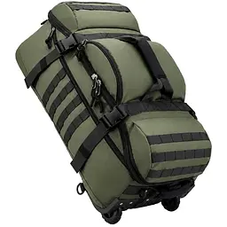 Велика сумка-рюкзак 3 в 1 на колесах Solve олива 70 л (KT7007101)