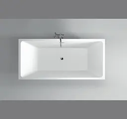 Ванна Dusel DU108 170x80x58, Білий - мініатюра 3