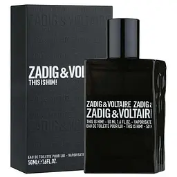 Оригінал Zadig & Voltaire This is Him 50 мл туалетна вода