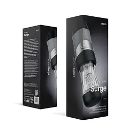 Автоматичний мастурбатор Nexus Alpha Surge, всмоктування + обертання, 18 режимів - мініатюра 2