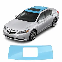 Антигравійна захисна бронеплівка за лекалами для Acura RLX I 2014-2017 - зона даху