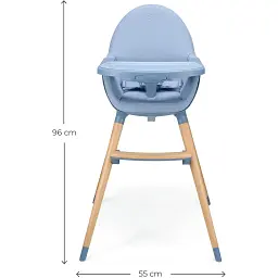 Стільчик для годування 2в1 Kinderkraft Fini 2 Nordic Breeze (KHFINI02NOR0000) - мініатюра 7