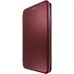 Чохол книжка Samsung Galaxy A55 еко-шкіра Premium Case для смартфона Бордовий - мініатюра 2