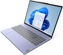 Ноутбук Lenovo IdeaPad Slim 5-15IRH9R 15.3 WUXGA IPS AG, Intel 5-210H, 16GB, F512GB, UMA, DOS, фіолетовий (83J6000GRA) - мініатюра 3