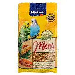 Корм Vitakraft Premium Menu для хвилястих папуг 1 кг (21444) - мініатюра 2