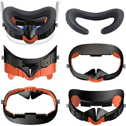 Маска VRKOOBI Adjustable Face Replacement для Meta Quest 3 Orange [154348] - мініатюра 3