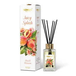 Аромадифузор з паличками Nowax Juicy Splash - Peach Blossom 90мл(NX00174)