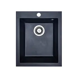 Кухонна мийка Adamant Board 410x495x190 чорний 76223, Чорний