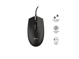Миша Trust BASI USB BLACK (24271) - мініатюра 8