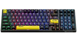 Клавіатура Onikuma ігрова бездротова G-28 Pro з RGB підсвіткою для ПК і ноутбука Bluetooth 2.4GHz до 300 годин - мініатюра 3