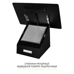 Витяжка декоративна похила WEILOR AURA WDS 53 BLACK - мініатюра 7