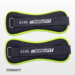 Обтяжувачі EasyFit Comfort 0,5 кг для ніг та рук з металом (пара) - мініатюра 11