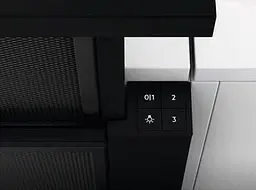 Electrolux Витяжка телескопічна, 59см, 410м.куб/год., чорний - мініатюра 5