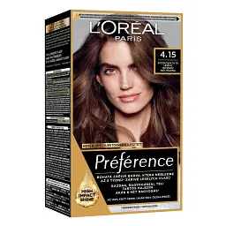 Стійка фарба для волосся L'Oreal Paris Preference 4.15 Caracas Intense Deep Brown 174 мл