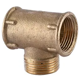 Трійник латунний 3/4″ВР х 3/4″ЗР х 3/4″ВР ливарний 663Б 000011542 - мініатюра 3
