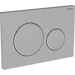Клавіша змиву Geberit Sigma20 хром матовий 115.889.SN.1, Хром матовый