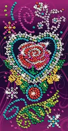 Набір для творчості Picture Art Троянда 15*29см Sequin Art det0017607 - мініатюра 2