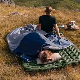 Спальник надлегкий Naturehike Sunny Day PL01 LW180 CNK2550WS026, (15°C), p-p regular, блакитний - мініатюра 4