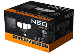 Neo Tools Світильник акумуляторний 2200мАг, 1000лм, 10Вт, живлення від сонячного світла, датчик руху, сутінків, IP65 - мініатюра 7