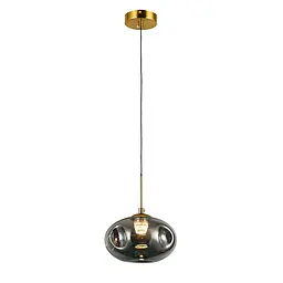 Світильник підвісний LED Levistella 800P3308M-1led (150*200) SM, 3W, чорний метал + скло, три режими світла, для вітальні - мініатюра 2