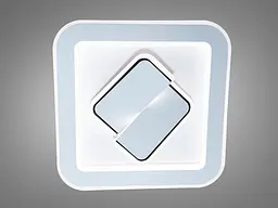 Світильник LED Diasha 4350-300, 30 см, 60W, 3300 lm, 3200K/4100K/6000K, акриловий плафон, для дому - мініатюра 2
