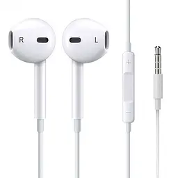 Дротові навушники Hoco M1 for apple, 3.5mm, 1.2m, white - мініатюра 2