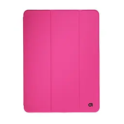 Чохол-книжка для планшета Apple iPad 10.2 (2019)/10.2 (2020)/10.2 (2021), Smart Fold Pen, рожевий, 10.2 дюймів, з екошкіри + TPU, з магнітною застібкою, підставкою, тримачем під стилус, протиударний, з функцією Wake/Sleep, ArmorStandart (ARM74936)